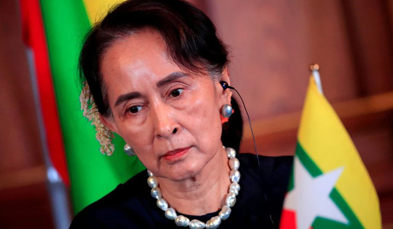 Suu Kyi jailed for four years 